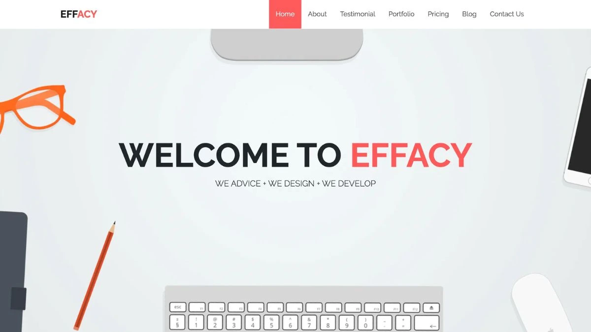 Effacy website