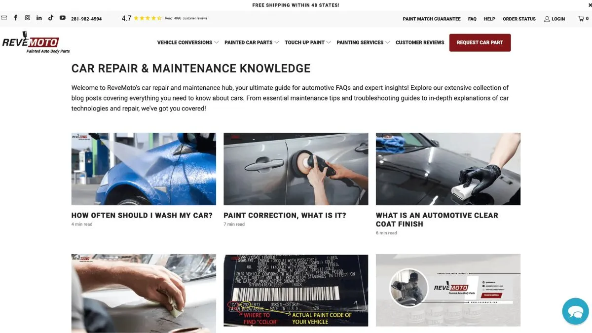 Revemoto website preview-3