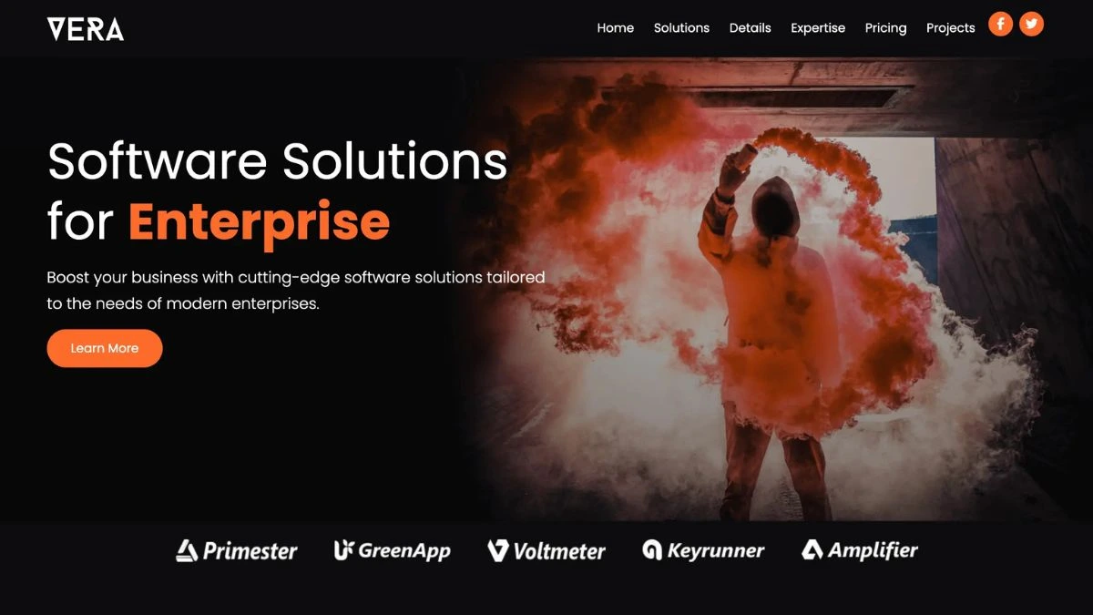 Vera Solutions website